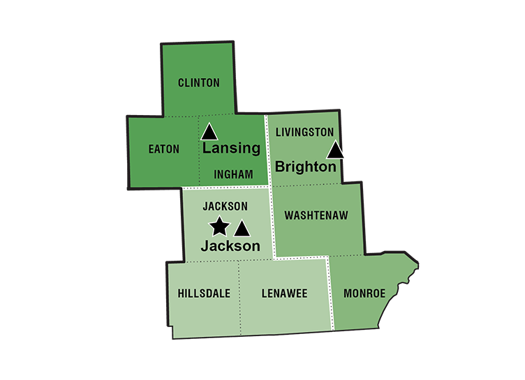 University region map